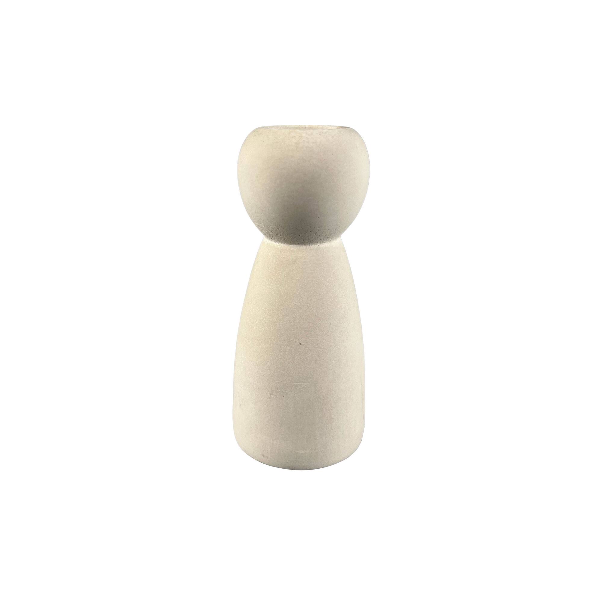 12 Pack: 4.5" Cement Taper Candle Holder by Make Market®